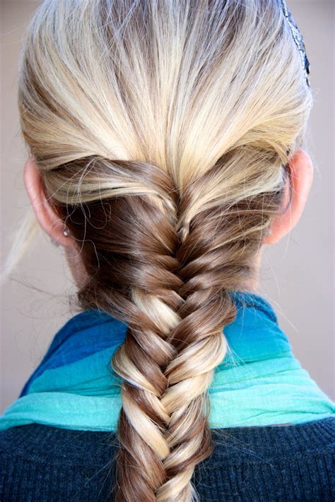 Fishtail braid hairstyles are a quick and easy hairstyle for the professional woman. Keep long hair out of your eyes in the office by braiding just the crown of the hair …